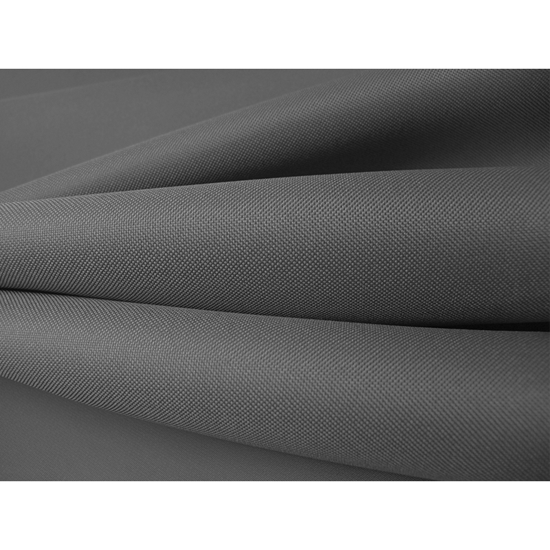 Polyester fabric premium 600d*300d waterproof pvc-d covered grey 134 150 cm 50 mb