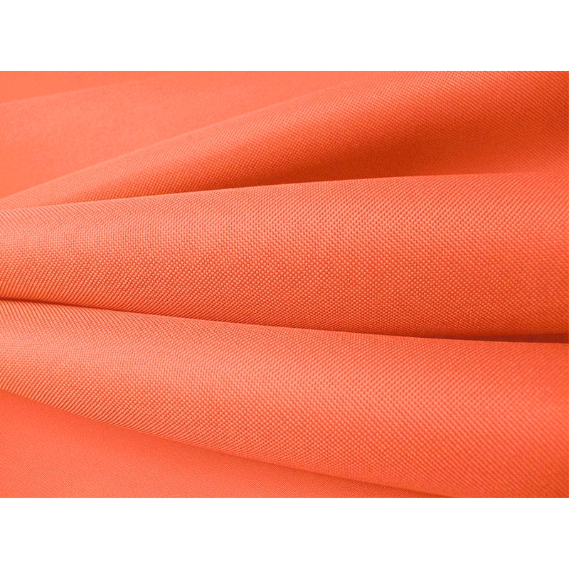 Polyester fabric premium 600d*300d waterproof pvc-d covered orange 136 150 cm 50 mb