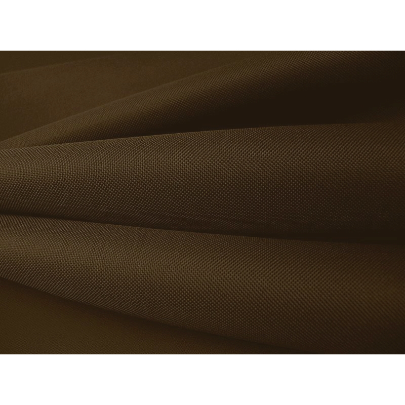 Polyester fabric premium 600d*300d waterproof pvc-d covered brown 161 150 cm 50 mb