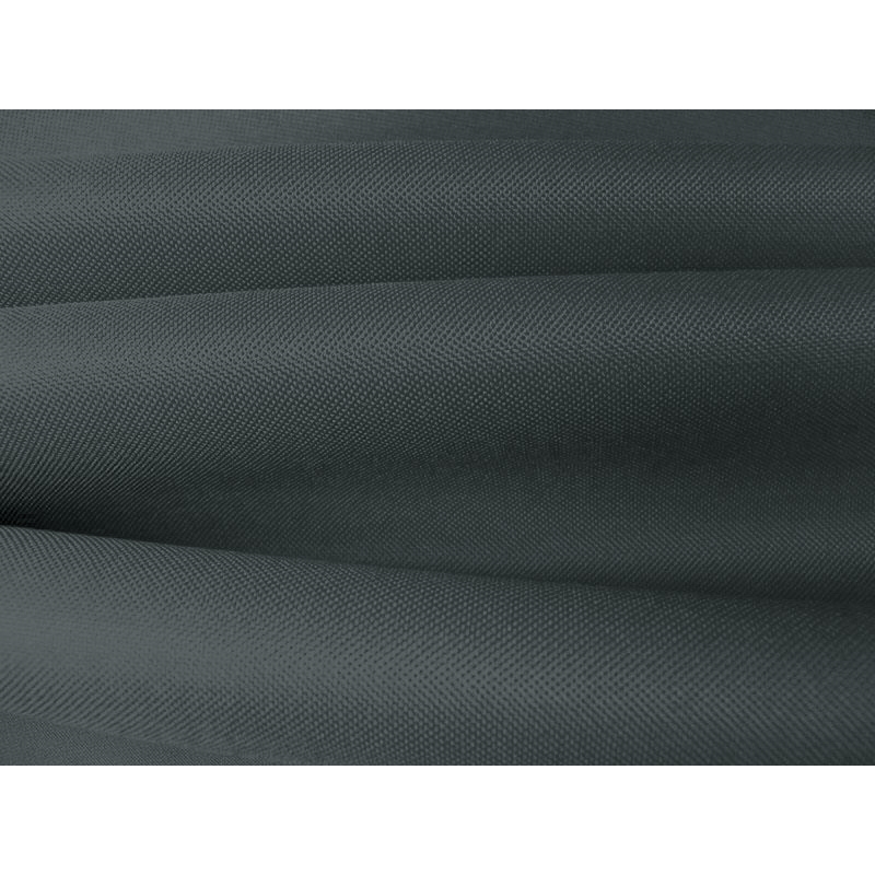Polyester fabric 600d* 600d waterproof pvc-d covered dark grey (182) 150 cm 40 rmt