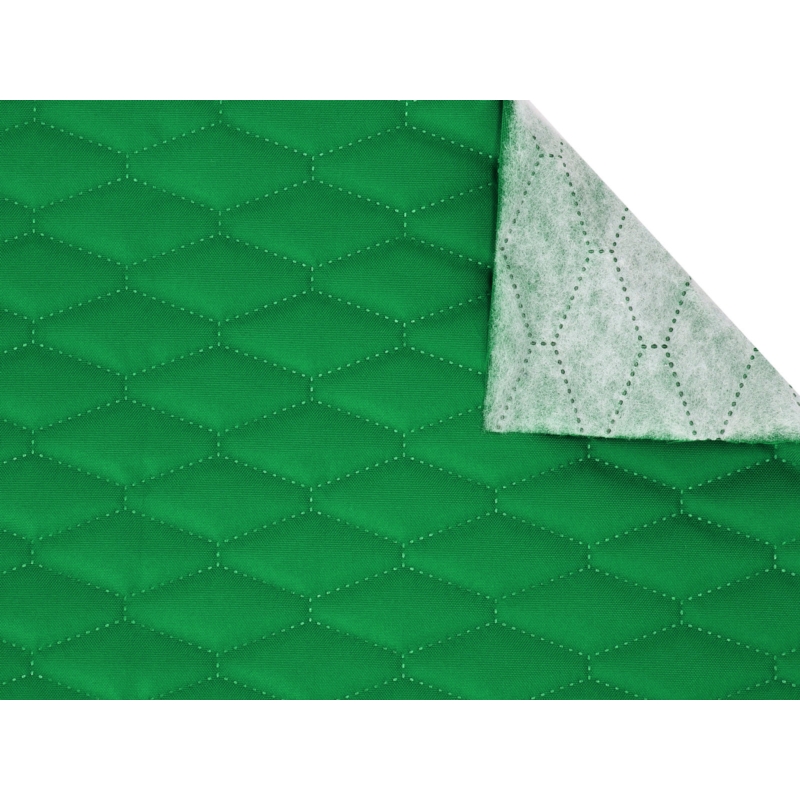 Quilted polyester fabric Oxford 600d pu*2 waterproof (084) green 160 cm 25 mb