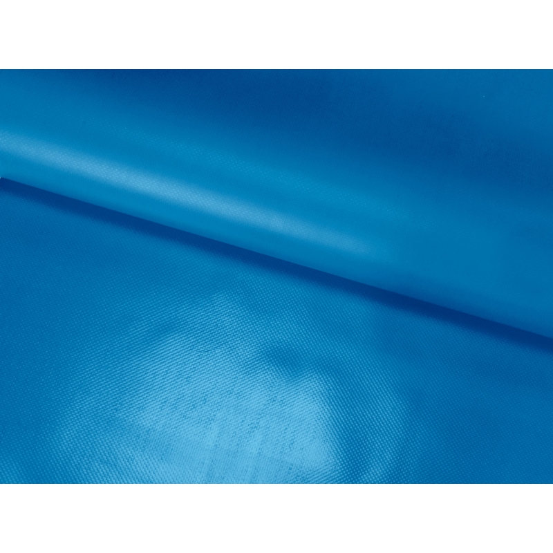 Tarpaulin tkanina poliestrowa  630 g/m2 niebieska