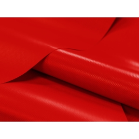 Tarpaulin tkanina poliestrowa  380 g/m2 czerwona