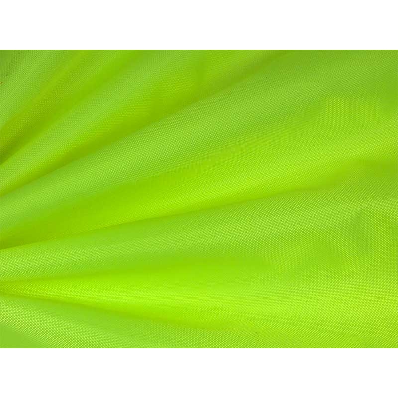 POLYESTER FABRIC 420D PU COVERED YELLOW NEON 1003 150 CM 100 MB