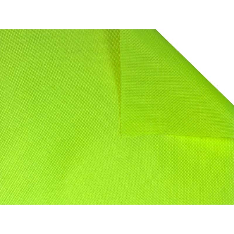 POLYESTER FABRIC 420D PU COVERED YELLOW NEON 1003 150 CM 100 MB