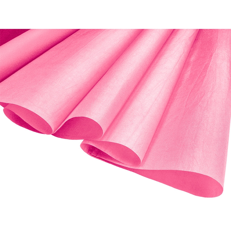 POLYESTER FABRIC 420D STONE WASH  PU COVERED  PINK   150 CM