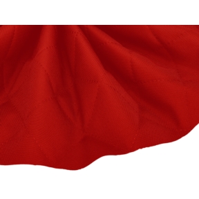 Tkanina Oxford pikowana wodoodporna karo (171) czerwony 25 mb