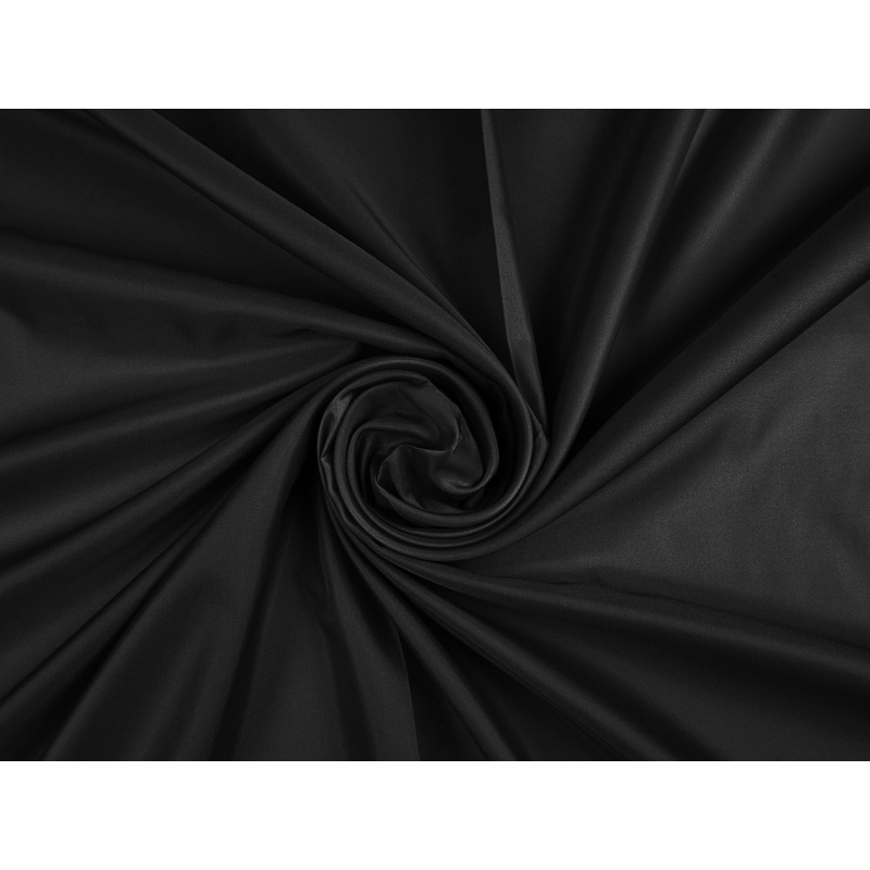 POLYESTER FABRIC 190D PU  COVERED BLACK 150 CM 150 MB