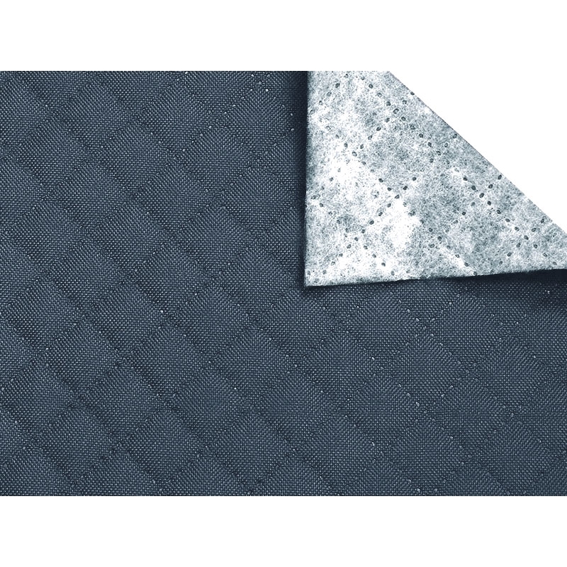 Polyester-steppstoff 600d pu-beschichtet karo blau 25 lm