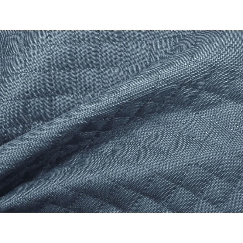 Prošívaná polyesterová tkanina 600d pu karo modrá