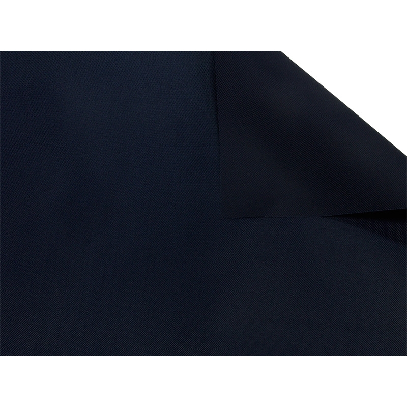 POLYESTER FABRIC 420D PU COVERED NAVY BLUE 150 CM 100 MB