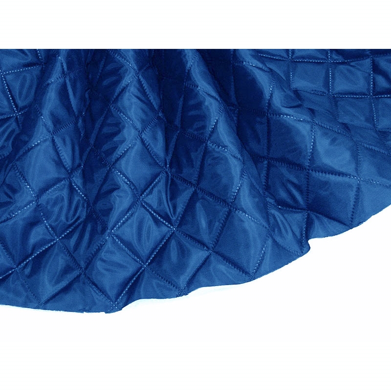 QUILTED POLYESTER LINING  FABRIC 180T (580) BLUE 150 CM MB