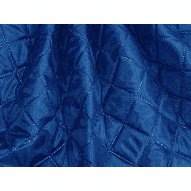 Podszewka pikowana karo (115) niebieska