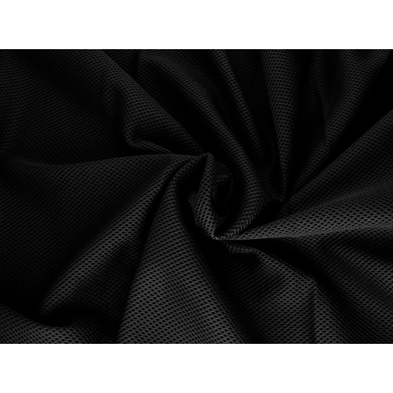 Siatka odzieżowa czarna 115 g/m2