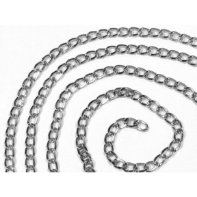 Łańcuszek do torebki metalowy nikiel (2110)