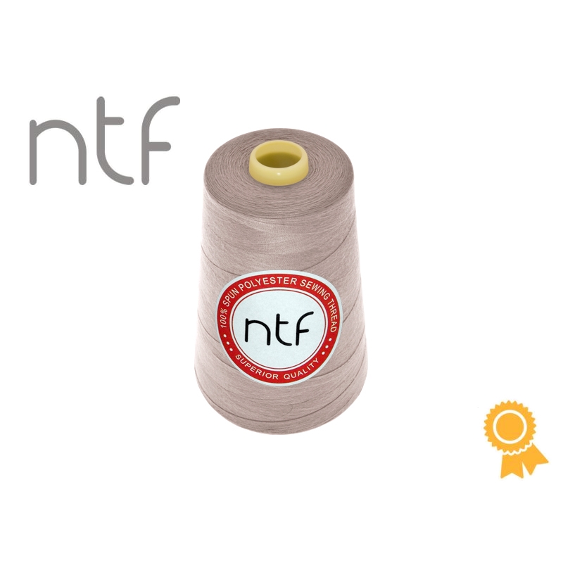 Nici poliestrowe NTF 120 (40/2)  beżowe pastelowe A864 5000 yd