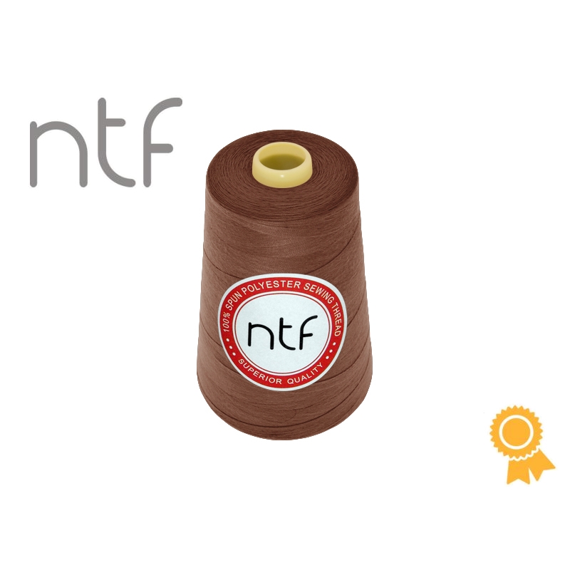 Nici poliestrowe NTF 120 (40/2)  czekoladowe A891 5000 yd