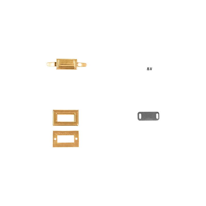 Briefcase lock 32/21 mm jadwiga gold 10 pcs