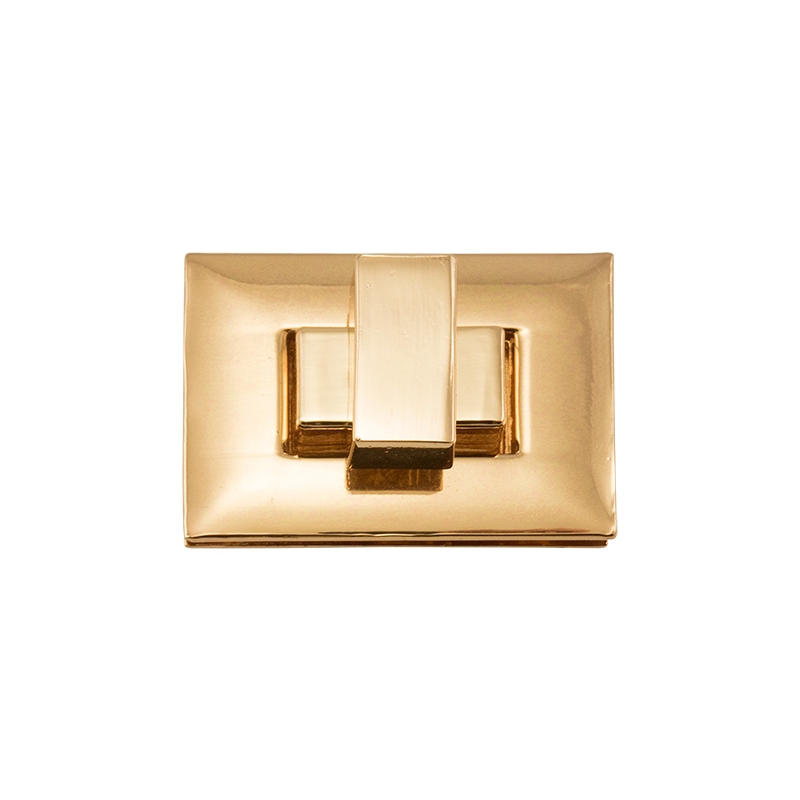 Briefcase lock 38/22 mm gold 10 pcs