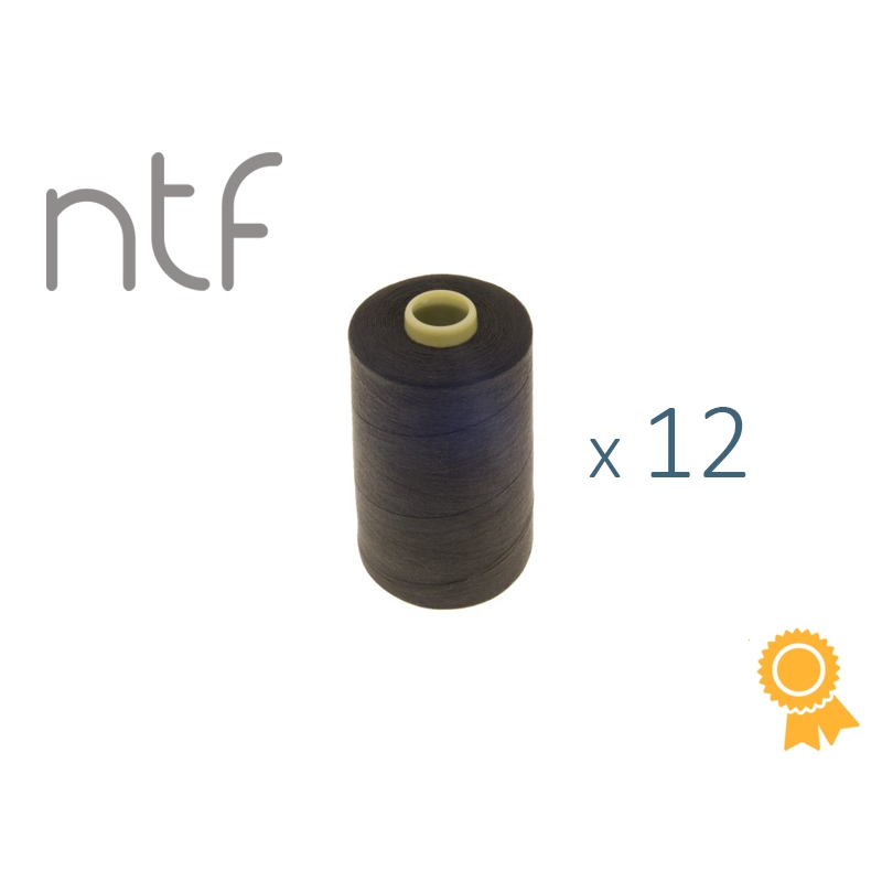 POLYESTER THREADS NTF 40/2 DUSTY BOTTLE GREEN A762 1000 M x 12 PCS.