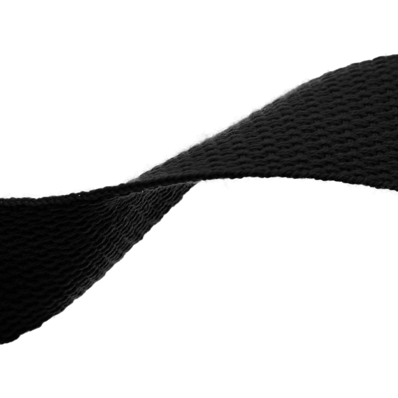 Taśma nośna polycotton 32x1,4 mm (A 580) czarna