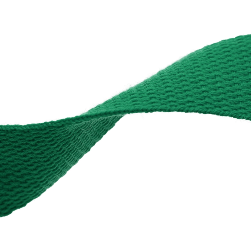 Polycotton webbing 32 mm/1,4 green 878 pp 50 yd