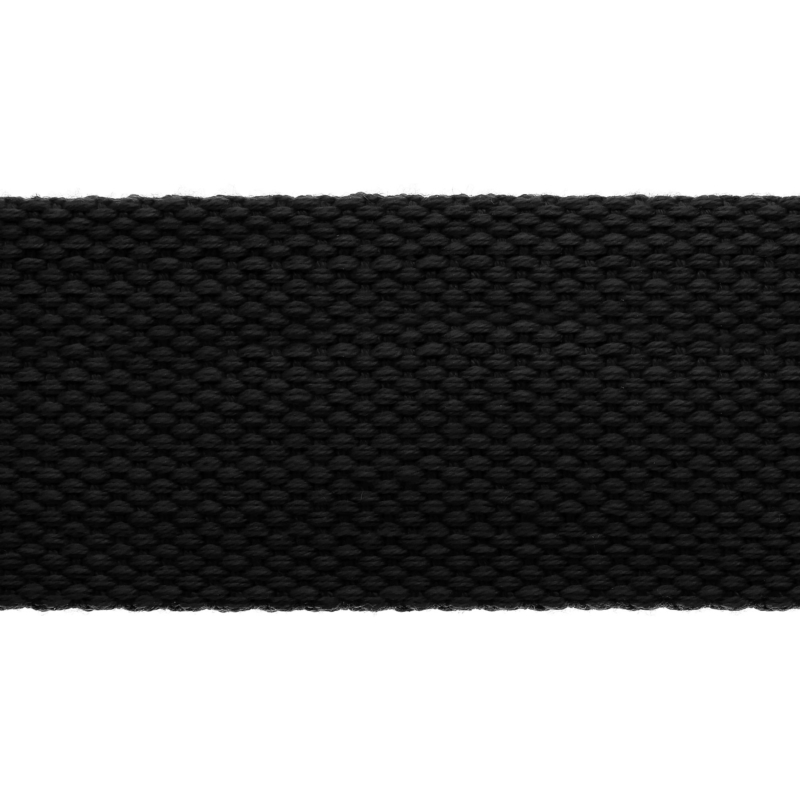 Polycotton tragband 38 mm/2,2 mm schwarz 580 pp 50 yd