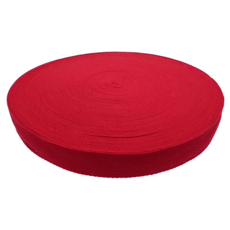 Polycotton tragband 38 mm/1,4 mm rot 171 pp 50 yd