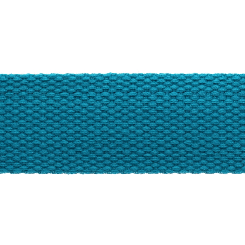 Polycotton webbing 38 mm/2 turquoise 549 pp 50 yd