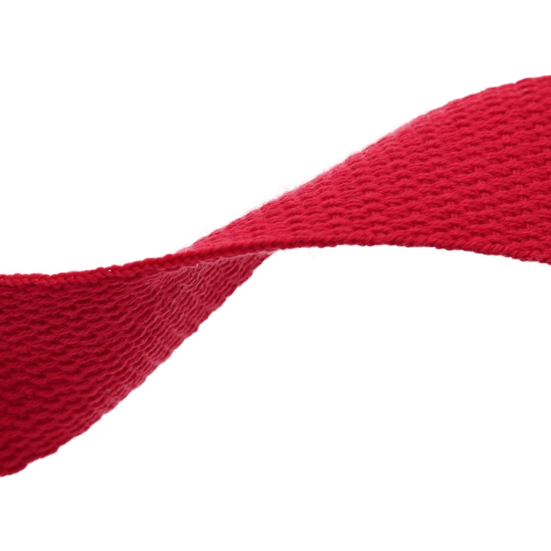 Polycotton tragband 38 mm/2 mm rot 620 pp 50 yd