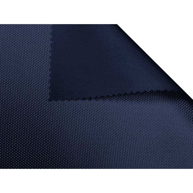 POLYESTER FABRIC   1680D PVC-F COVERED  DOUBLE  NAVY  BLUE 058 150 CM