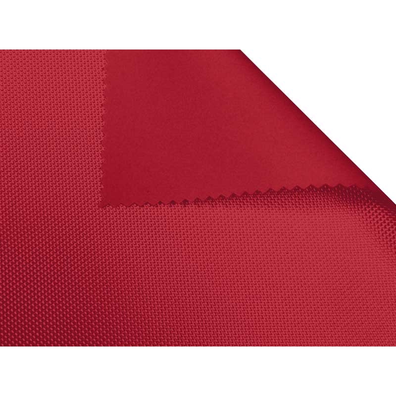 POLYESTER FABRIC   1680D  PVC-F COVERED 171  DOUBLE  RED 171 150 CM
