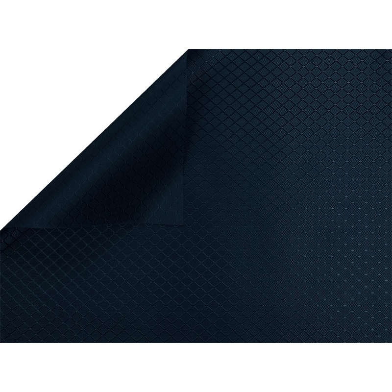 POLYESTER FABRIC 420D PU COVERED NAVY BLUE  150 CM