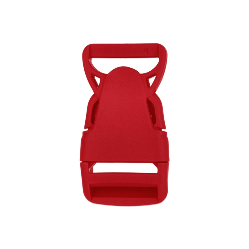 Plastic buckle 30 mm olga red 100 pcs