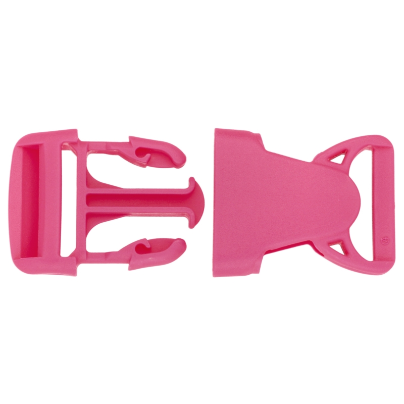 Plastic buckle 30 mm olga pink 100 pcs