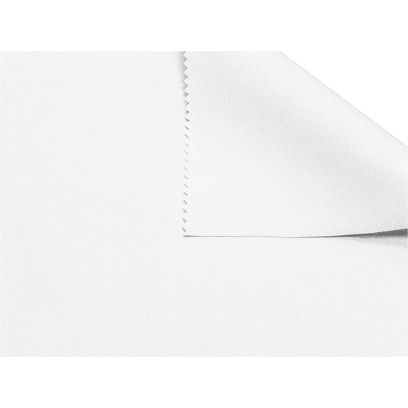 Polyester-stoff Oxford 600d pu-beschichtet (501) Weiß 160 cm 50 lm