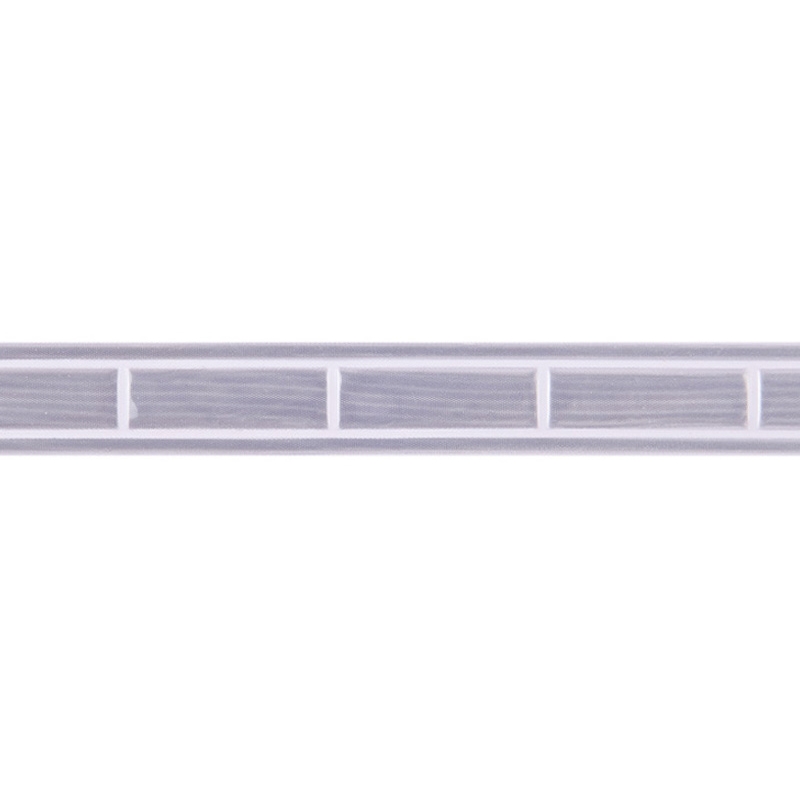 Reflective webbing tape 15 mm silver 50 mb