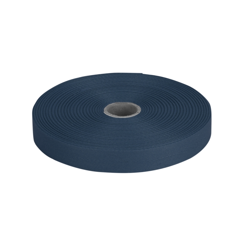 Cotton Twill Tape 25 mm/0,35 mm navy blue (058)