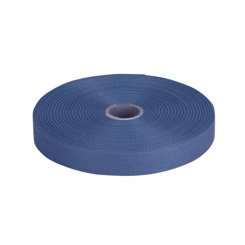 Baumwollköperband 25 mm/0,35 mm Blau (558)