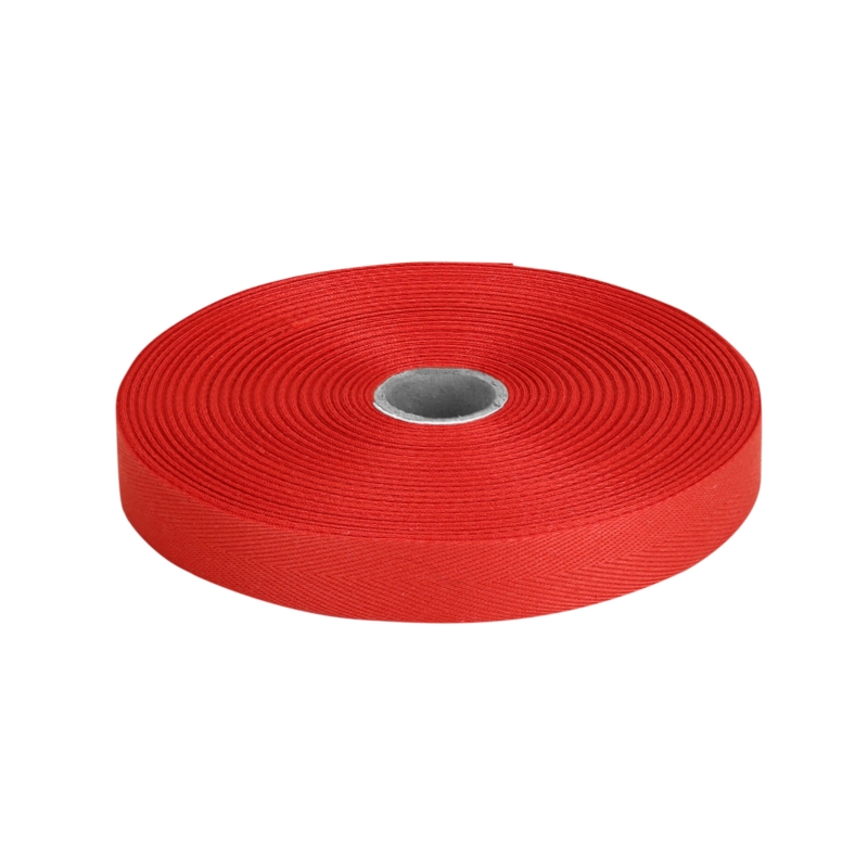 Cotton Twill Tape 25 mm/0,35 mm red (620)