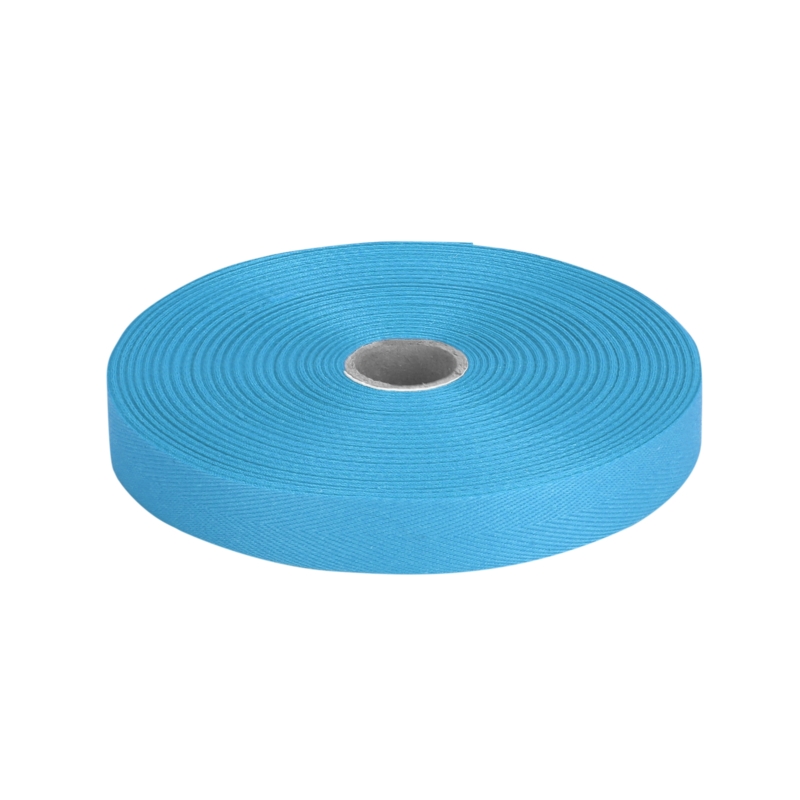 Bavlněná keprovka 10 mm/0,35 mm modrý (144)