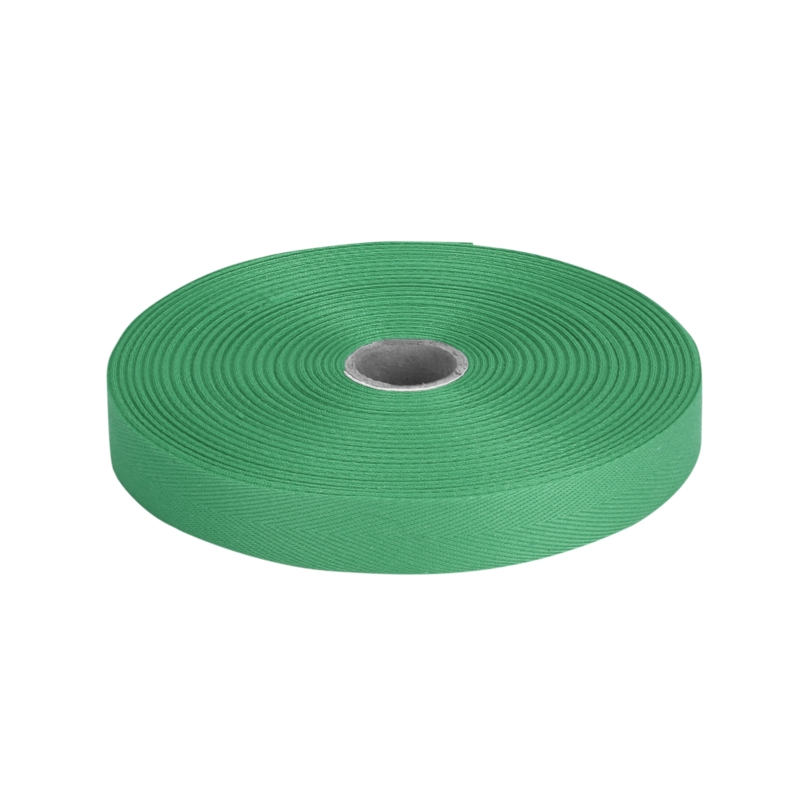 Cotton Twill Tape 10 mm/0,35 mm green (533)