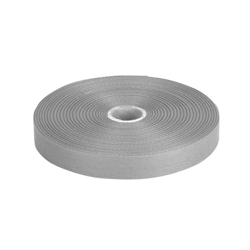 Cotton Twill Tape 10 mm/0,35 mm light grey (336)