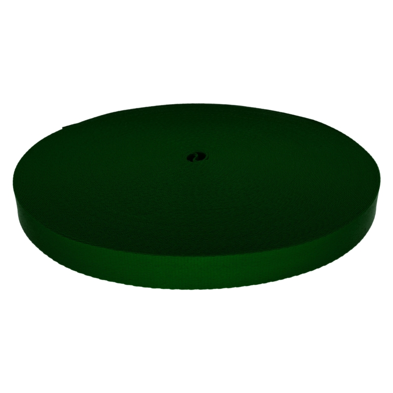 Lanyard tape 20 mm green 876 pes 50 mb