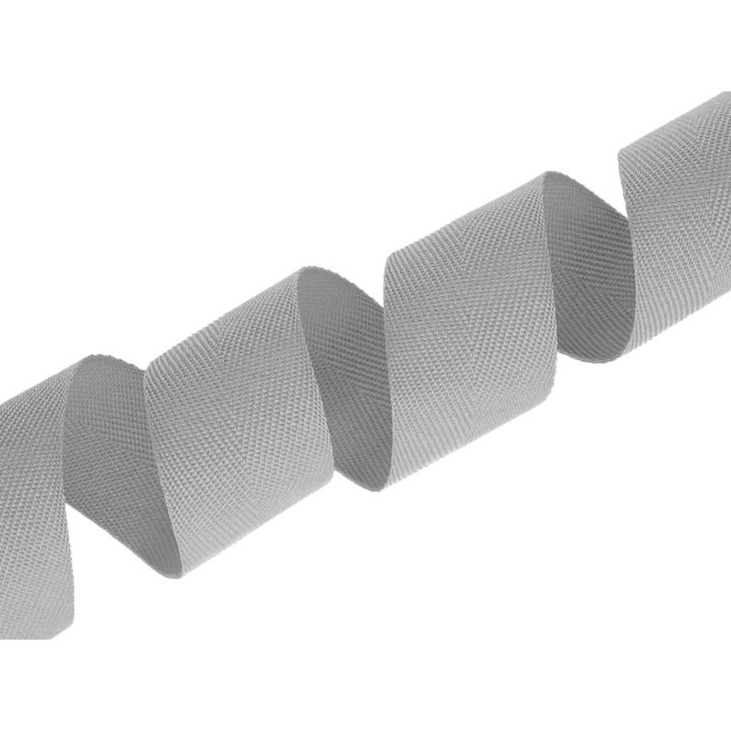 Herringbone twill tape 30 mm/0,8 mm grey (134)