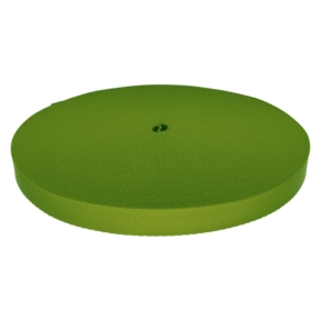 Taśma smyczowa poliestrowa 20 mm/0,9 mm zielony (081)