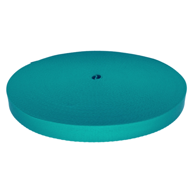 Lanyard tape 20 mm turquoise 906 pes 50 mb