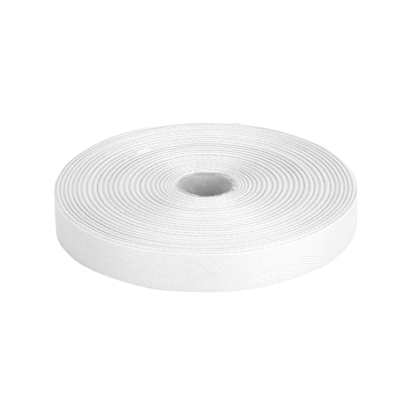 Baumwollköperband 30 mm/0,8 mm Weiß (501)