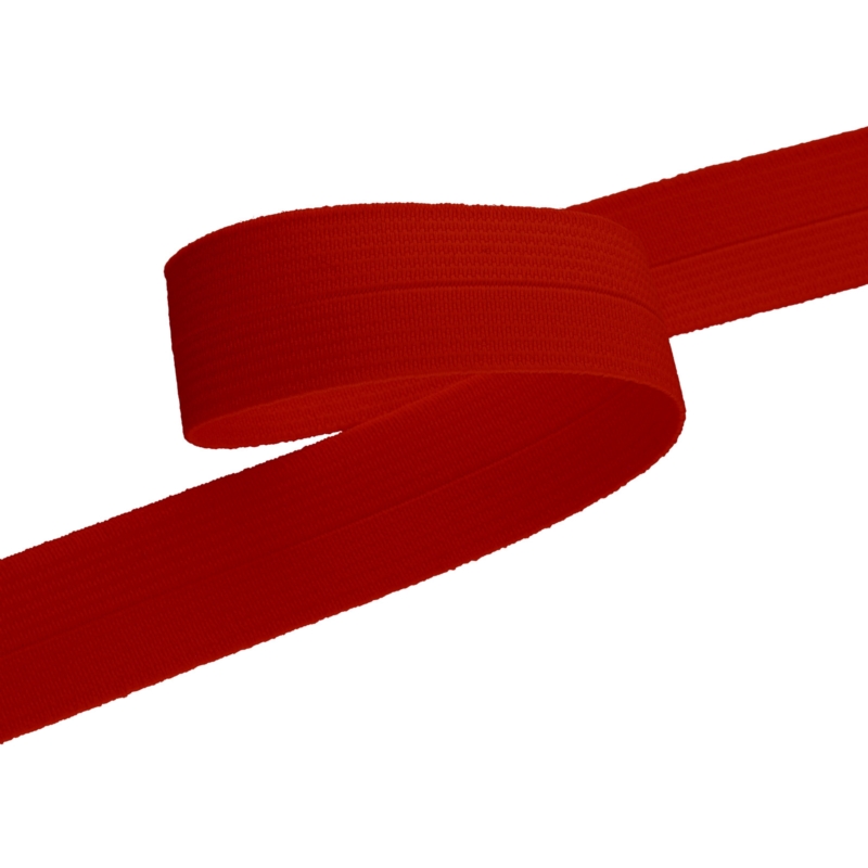Folded binding tape 23 mm red