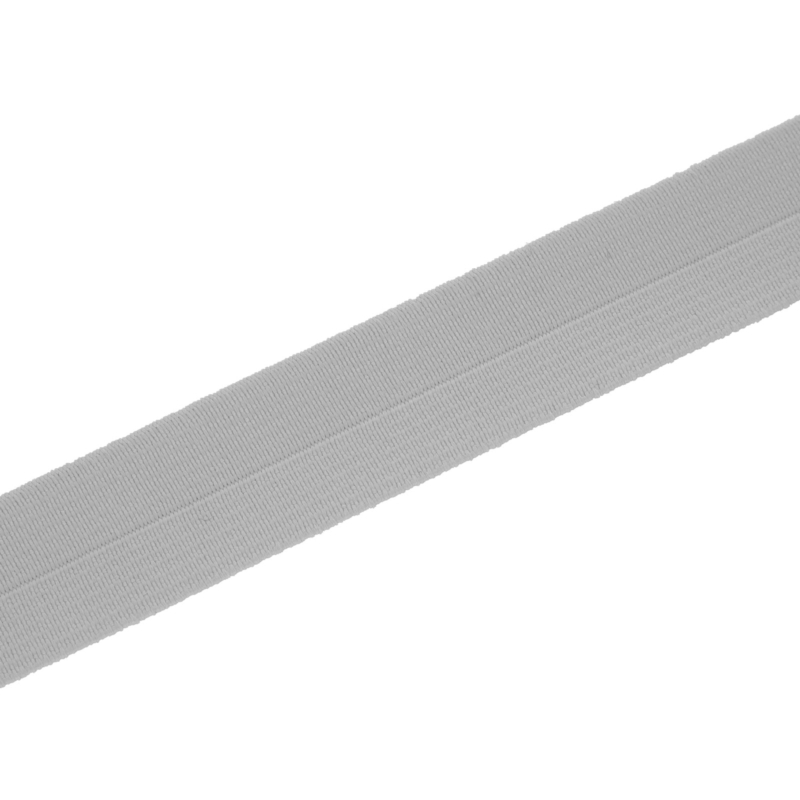 Vázací páska skládaná 23 mm světle šedá